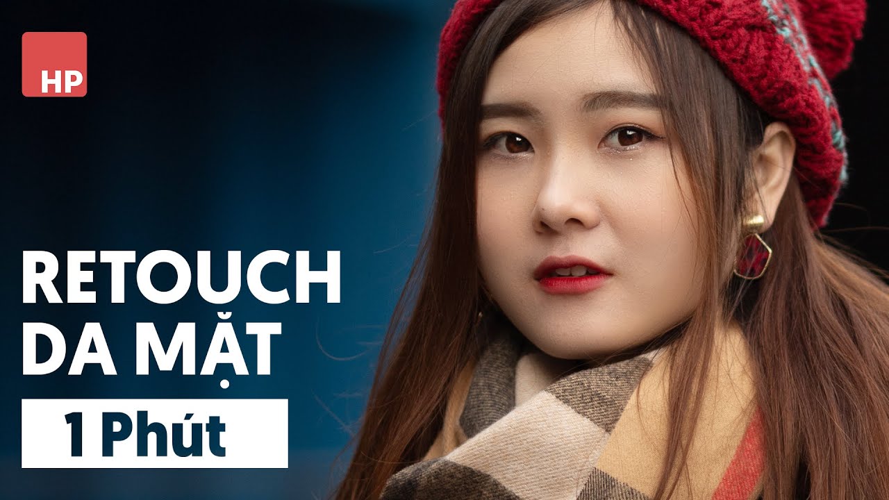 Cách chỉnh da mặt nhanh trong Photoshop