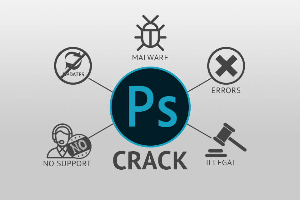 photoshop crack disadvantages logo