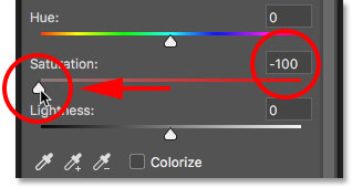 saturation slider neg100