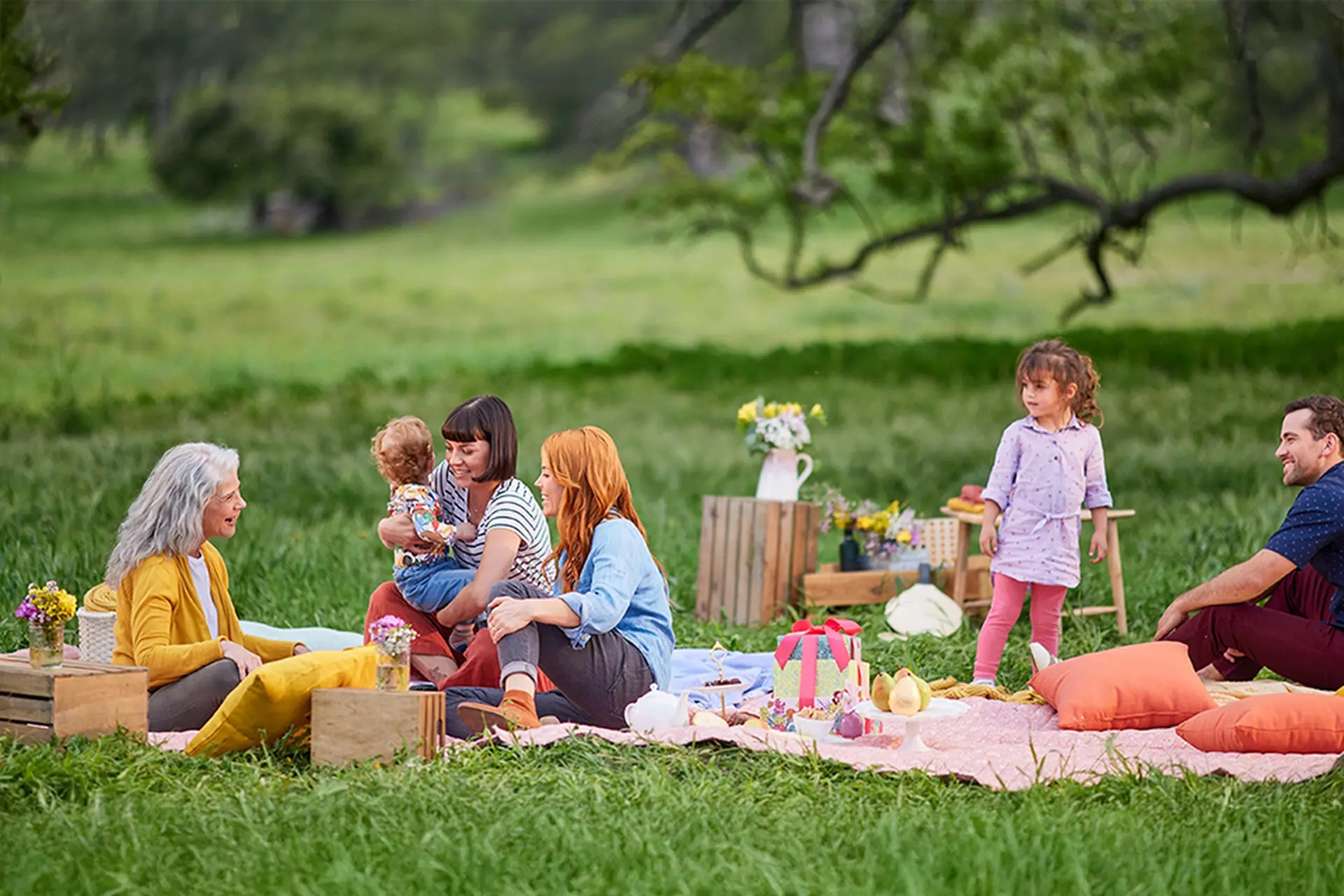 ảnh mùa hè picnic anh mua he picnic