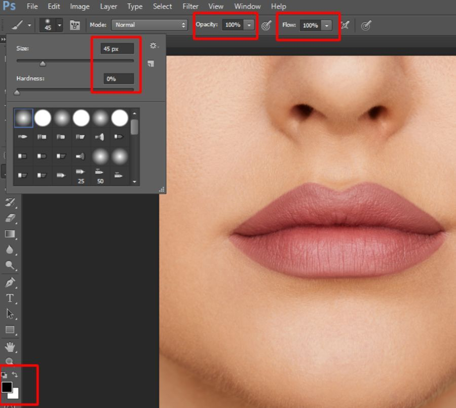60s học ngay cách chỉnh màu môi ảnh thẻ bằng Photoshop 5 image 75