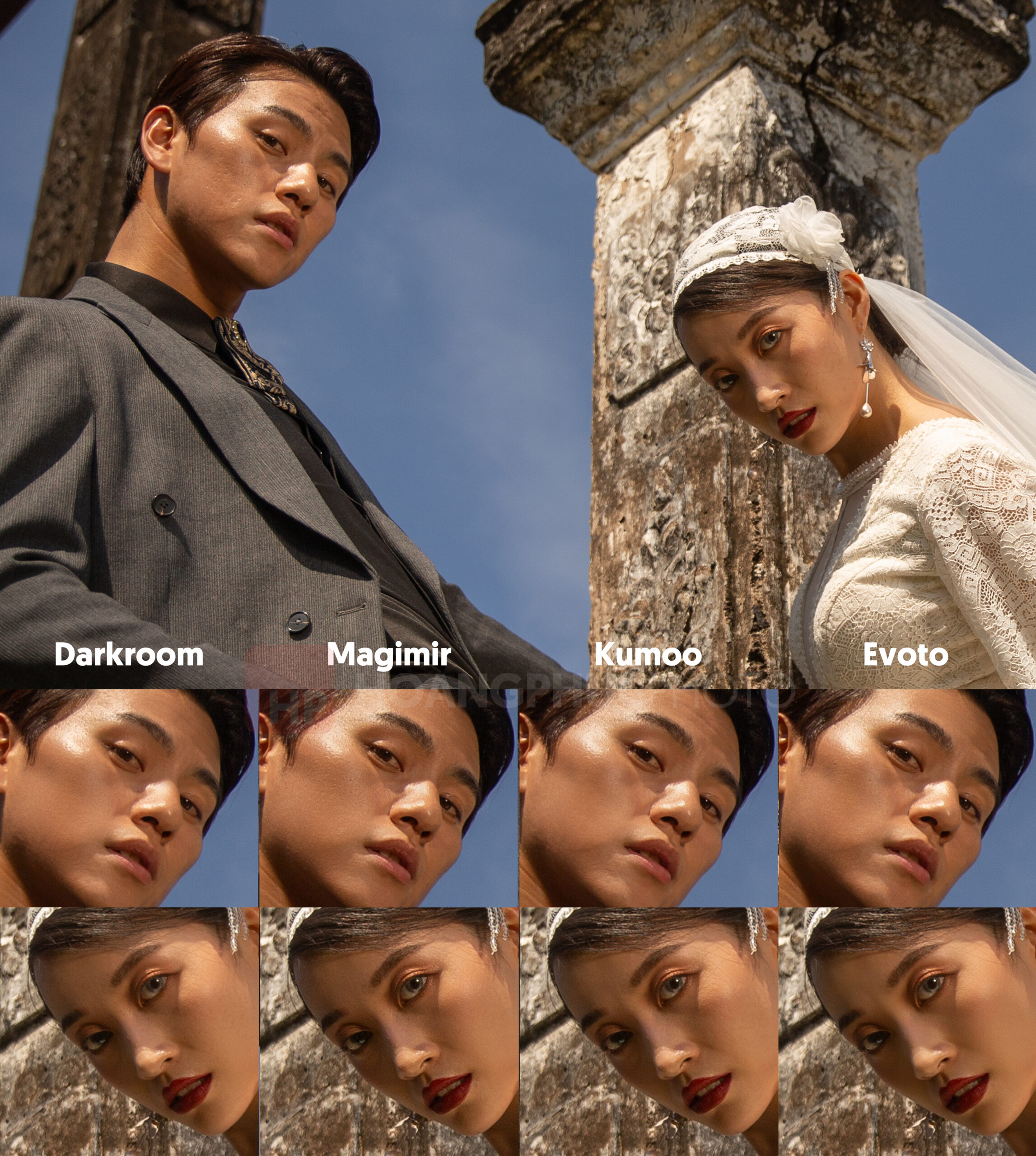 So sánh 4 phần mềm AI Retouch tốt nhất hiện tại: Evoto, Kumoo Meitu Yunxiu, Magimir và Panel Darkroom 6 so sanh 1 scaled