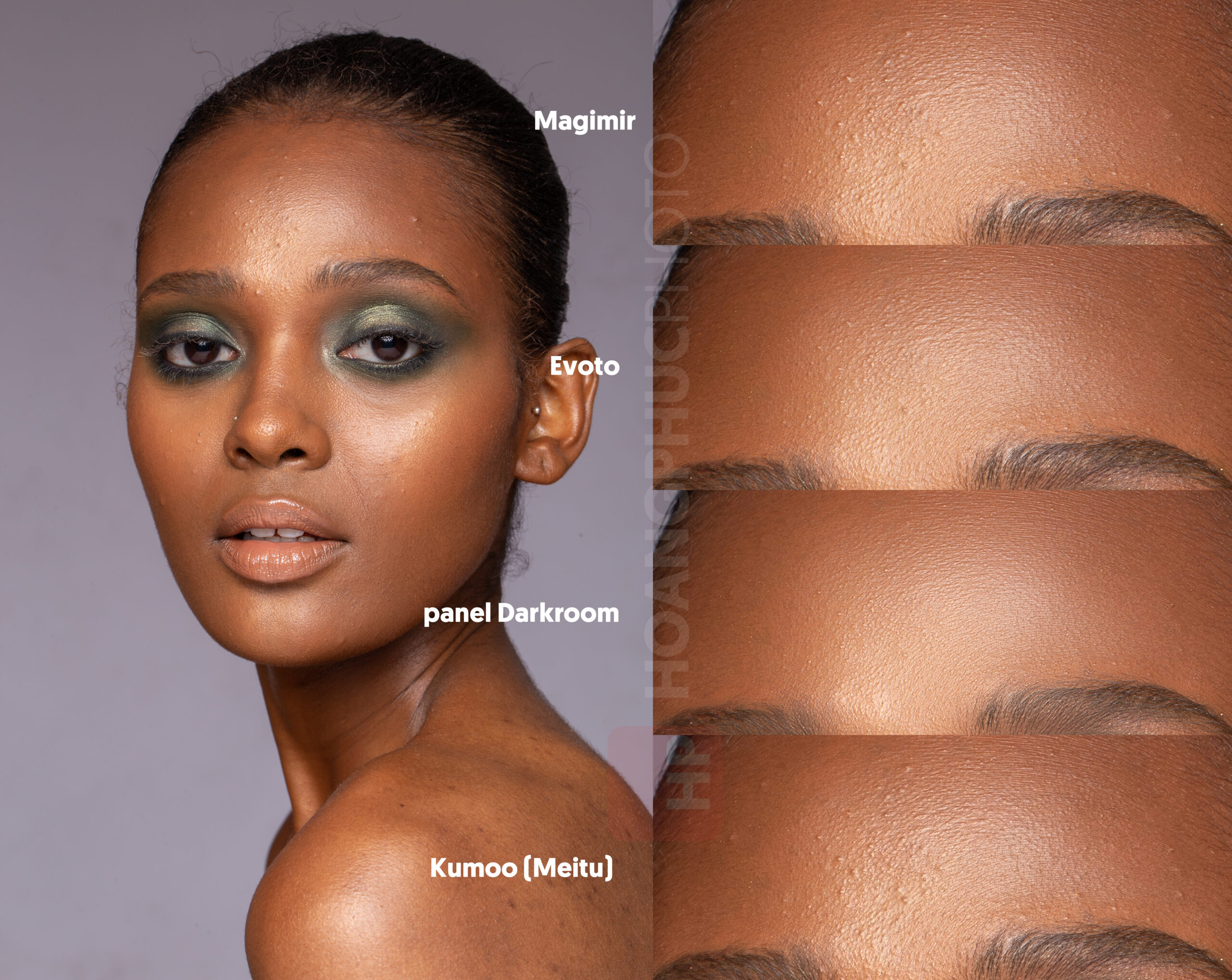 So sánh 4 phần mềm AI Retouch tốt nhất hiện tại: Evoto, Kumoo Meitu Yunxiu, Magimir và Panel Darkroom 7 so sanh 2 scaled
