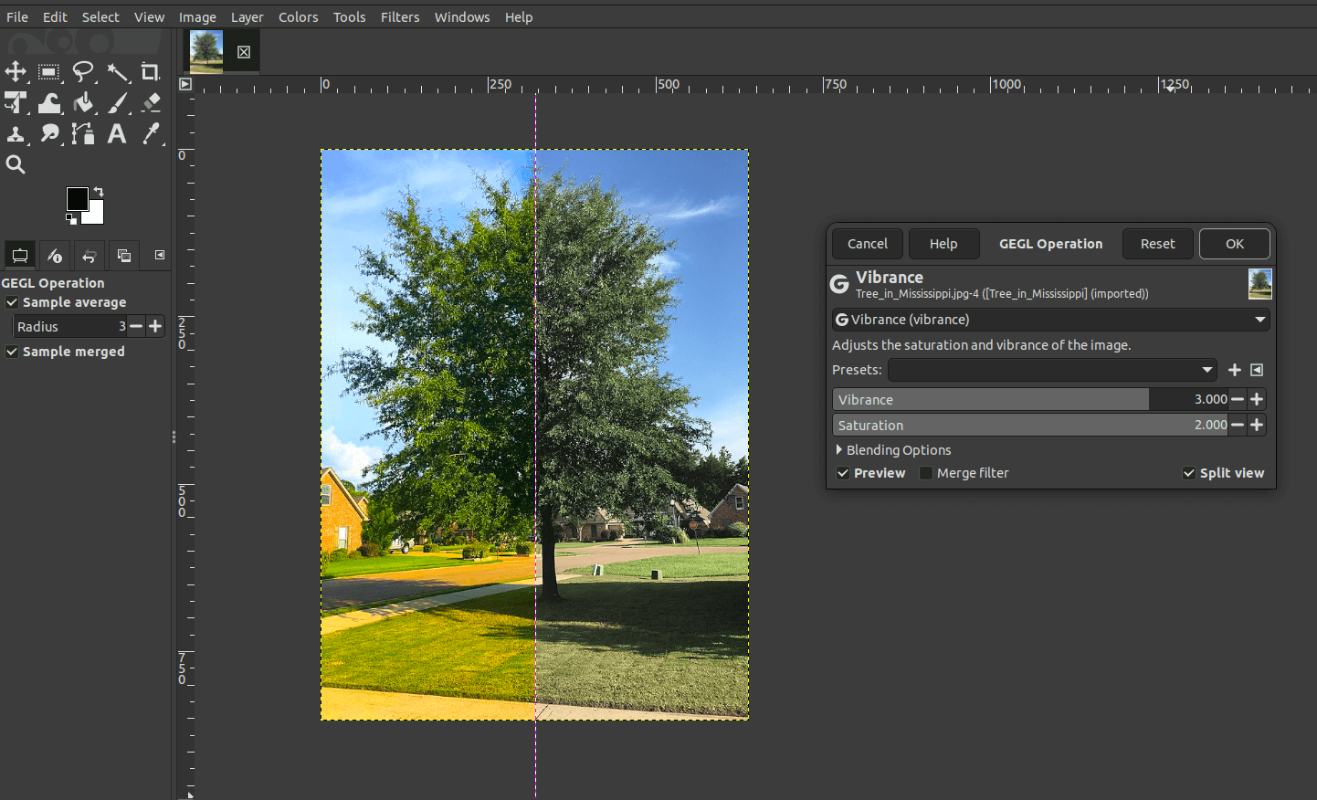 3.2 vibrance filter