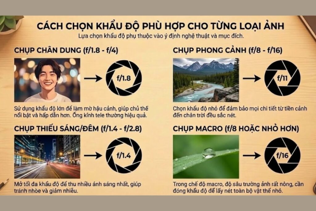 Khẩu độ máy ảnh và 5 hiểu lầm khiến ảnh của bạn mãi không thể đẹp 3 Khẩu độ máy ảnh6