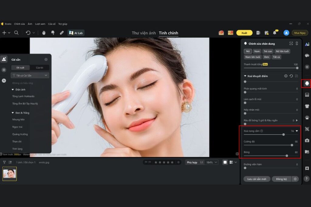 Bỏ Túi Bí Quyết Xóa Nọng Cằm Chỉ Mất 30 Giây Với Evoto 4 xóa nọng cằm2