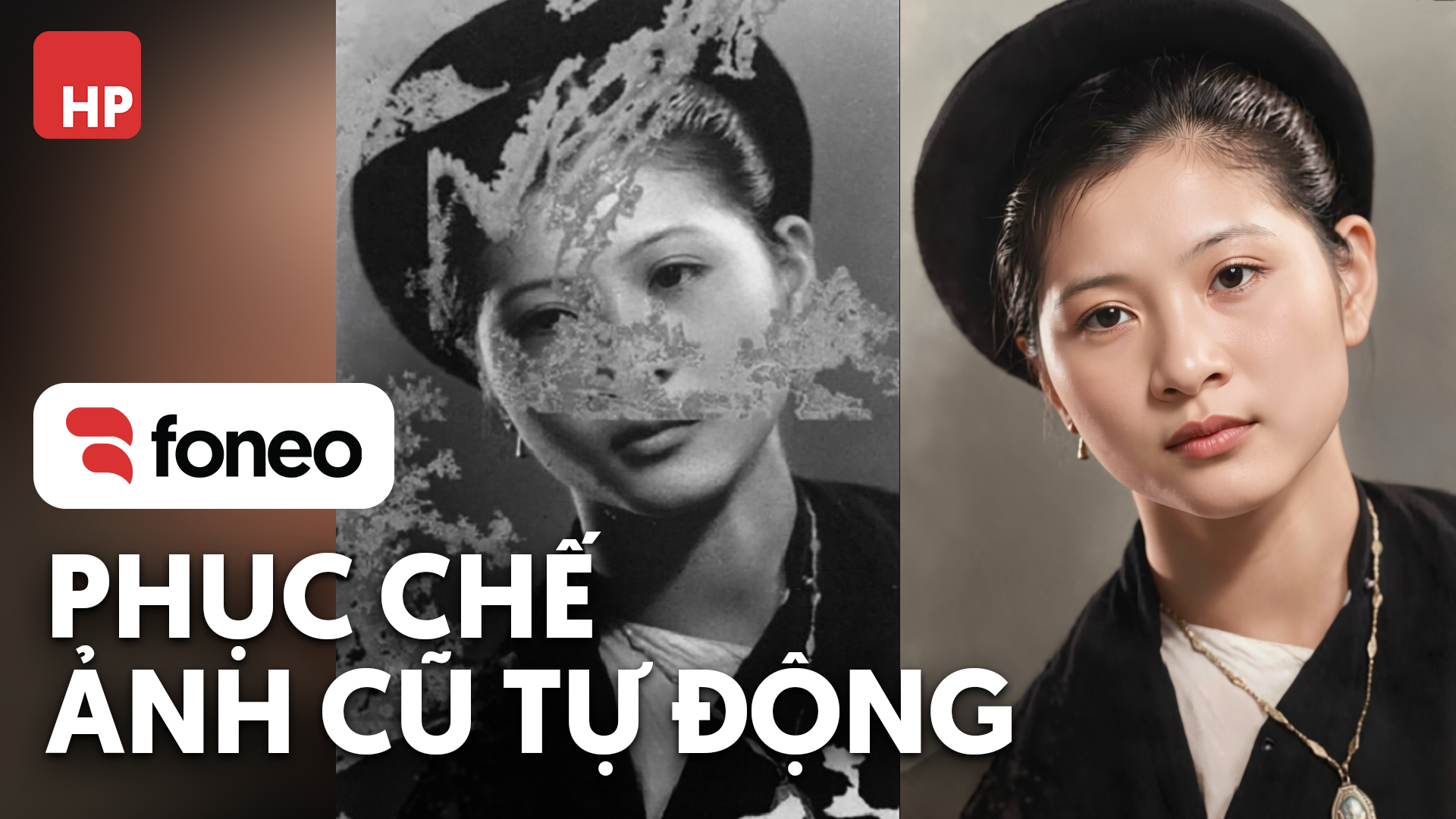 phuc che anh cu khoi phuc anh cu bang foneo