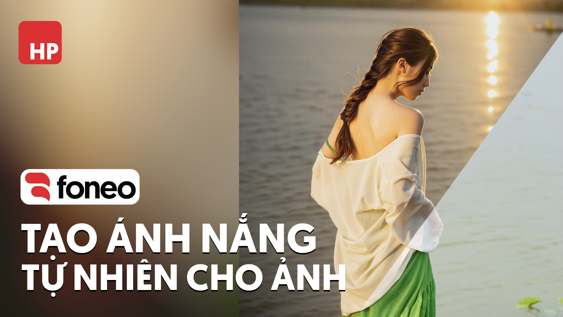 tạo ánh sáng AI bằng Foneo tự động